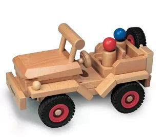 Multilingual Stapelstein Toy Language Learning Sets for ToddlersFagus houten jeep F10.75