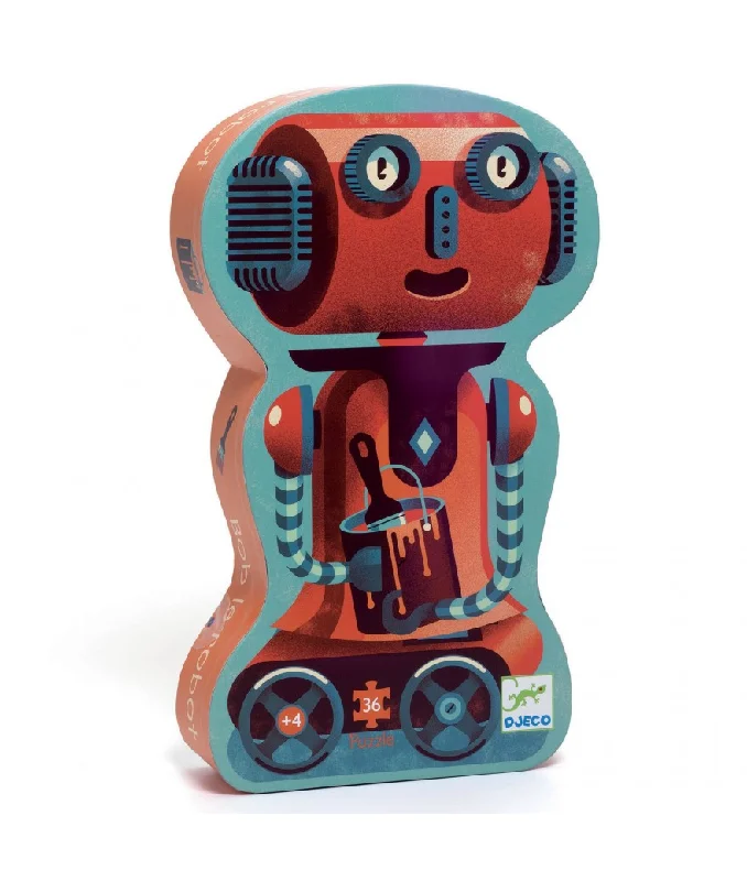 Ergonomic Stapelstein Toy Puzzles for Kids with Special NeedsDjeco puzzel Bob de robot