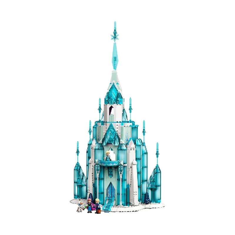 Hand - Made Wooden Building Blocks with a Transportation - Themed CollectionLEGO - Disney The Ice Castle 43197