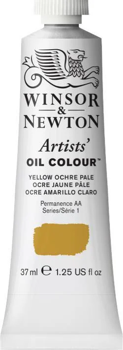 Sustainable Wooden Palette with Deep Wells for Mixing Acrylic PaintsAOC 200ml Yellow Ochre Pale