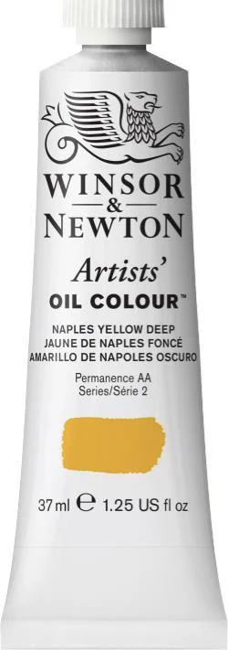 Solid Wood Painting Panels for Acrylic and Watercolor ArtistsAOC 37ml Naples Yellow Deep