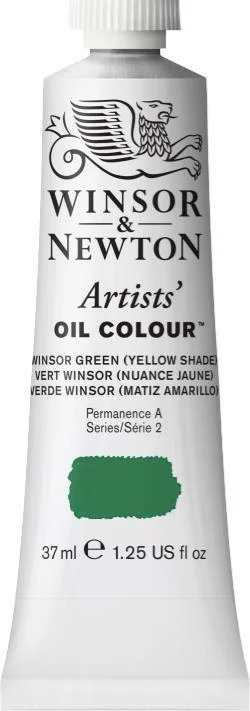 Sustainable Wooden Palette with Deep Wells for Mixing Acrylic PaintsAOC 37ml Winsor Green (Yellow)