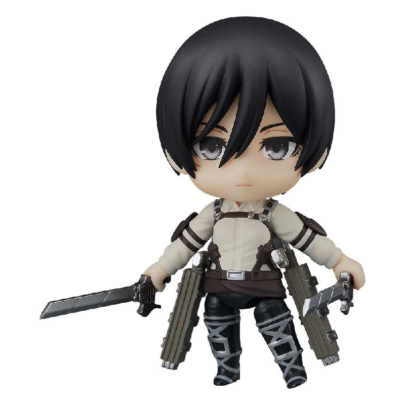 Harry Potter Harry Potter Action Figure with Hogwarts Robe and WandAttack on Titan Nendoroid Action Figure Mikasa Ackerman: The Final Season Ver. 10 cm