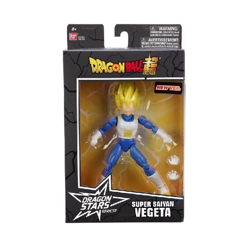 Minecraft Steve Action Figure with Crafting Table and PickaxeDragonball Super Dragon Stars SSJ Vegeta Ver 2 Action Figure