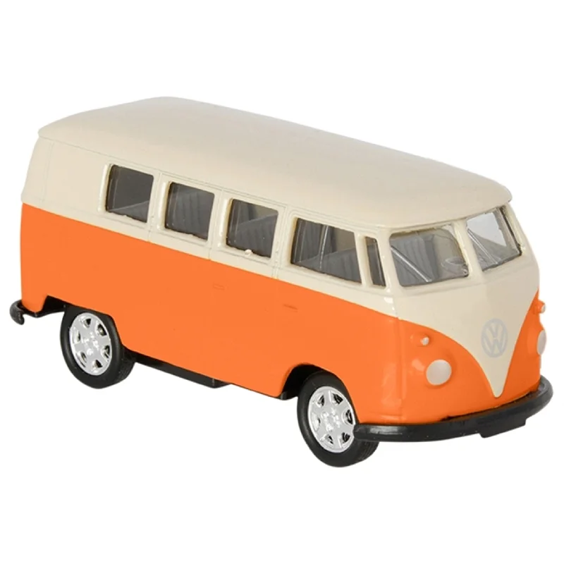 Remote - Controlled High - Speed Off - Road Buggy with All - Terrain Tires and SuspensionGoki Volkswagen Microbus Orange