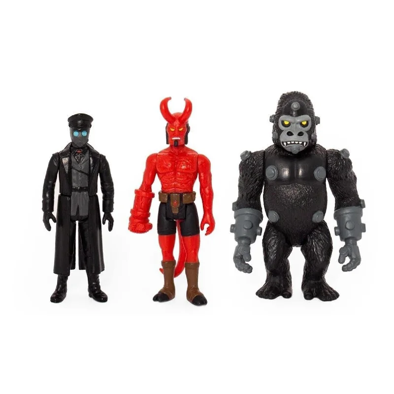 Pokémon Pikachu Action Figure with Electric - Charge LED and Poké BallHellboy ReAction Wave 2 Pack A ReAction Figure Set