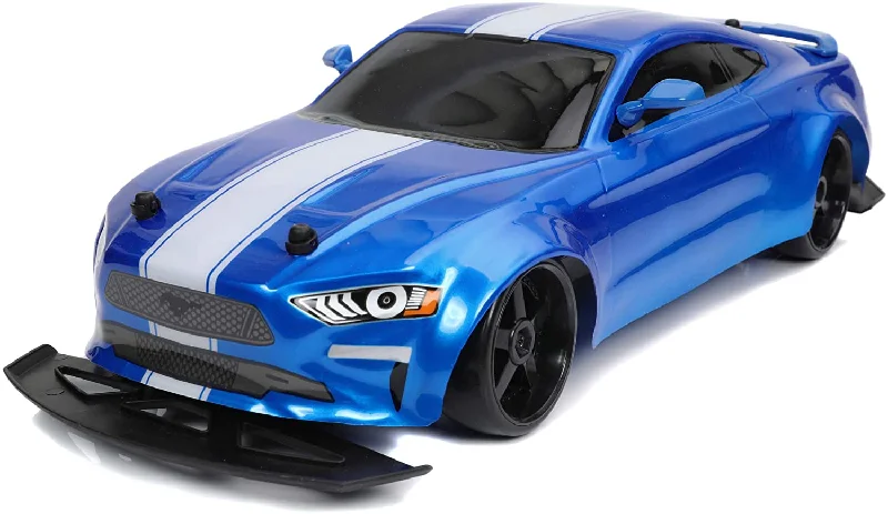 Battery - Powered Miniature Train for Indoor Home Layouts with Sound EffectsJADA - F & F RC Drift Jakob's Ford Mustang 1:10