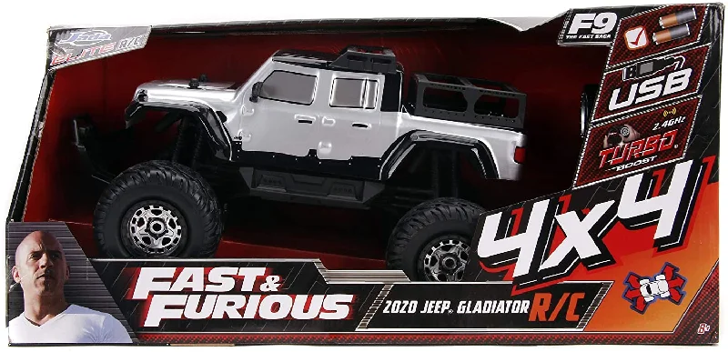 Model Kit of a Vintage Volkswagen Beetle for DIY CustomizationJADA - Fast&Furious RC Jeep Gladiator 4x4 1:12