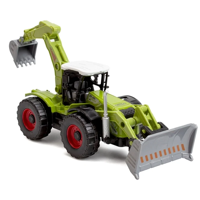 Battery - Operated Ride - On Tractor for Toddlers with Farmer - Themed AccessoriesMagni Farm Car Model 2