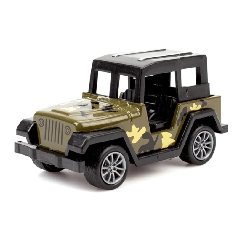 1:18 Scale Die - Cast Model of a 1969 Chevrolet Camaro SS with Opening Doors and HoodMagni Jeep Military Car With Pull Back - Model 2