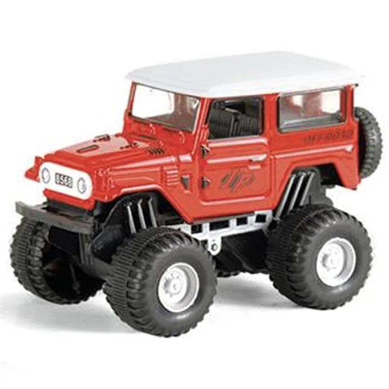 HO - Scale Model Railway Set with a Mountain - Themed Landscape and TunnelMagni Monster Truck - Red