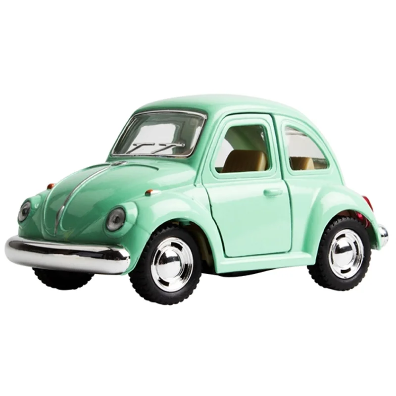 Model Kit of a Vintage Volkswagen Beetle for DIY CustomizationMagni VW Classic Beetle - Green Pastel