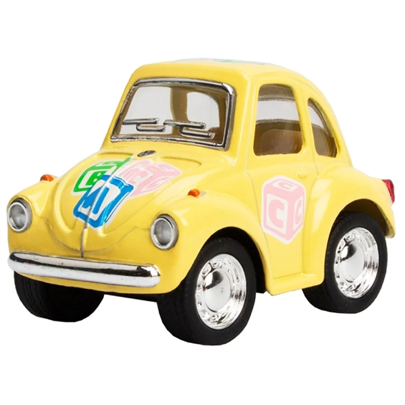 Radio - Controlled Drift Car with Adjustable Suspension and High - Grip TiresMagni VW Classic Beetle - Yellow Pastel