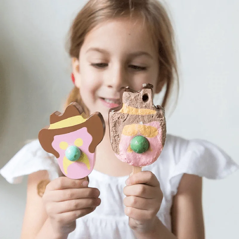 Solid Wood Construction Toy Set with Nuts, Bolts, and Tools for DIY ProjectsMake Me Iconic Aussie Ice Creams