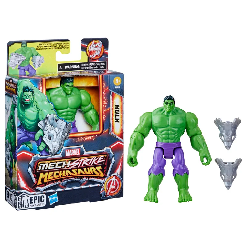 Harry Potter Harry Potter Action Figure with Hogwarts Robe and WandMarvel Mech Strike Mechasaurus Epic Hero Series Figure Hulk