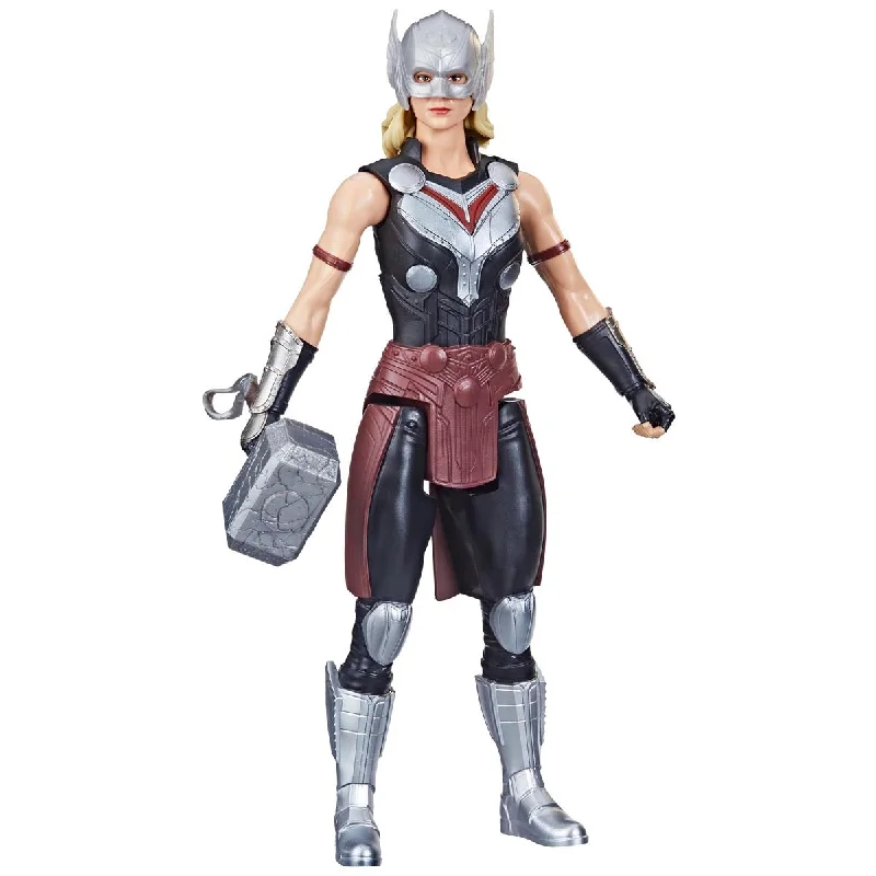 Sonic the Hedgehog Action Figure with Super - Speed Base and Ring CollectiblesMarvel Titan Hero Series Thor: Love and Thunder - Mighty Thor 30cm Action Figure