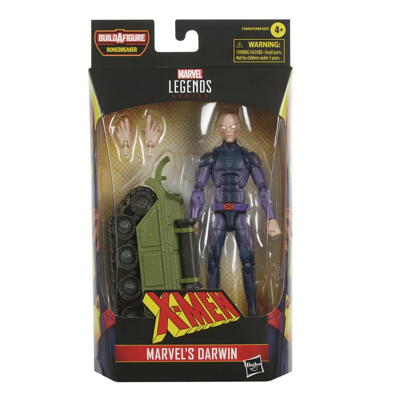 G.I. Joe Snake Eyes Action Figure with Stealth Suit and Ninja WeaponsMarvel X-Men 6 Inch (15cm) Legend Series Figure Marvel's Darwin