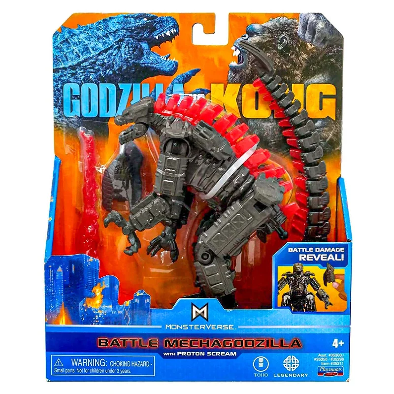 Marvel Avengers Iron Man Action Figure with Light - up Repulsors and Sound EffectsMonsterverse Godzilla vs Kong: Battle MechaGodzilla with Proton Scream 6" Figure