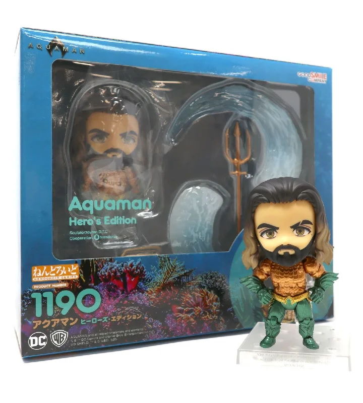 G.I. Joe Snake Eyes Action Figure with Stealth Suit and Ninja WeaponsNendoroid - Aquaman (DC Comics)