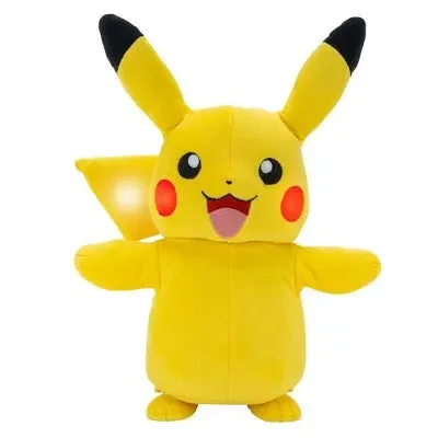 Hello Kitty Action Figure with Bow - Adorned Outfit and Miniature Sanrio ItemsNew - Pokemon Electric Charge Pikachu Plush