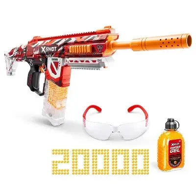 Power Rangers Red Ranger Action Figure with Morpher and BlasterX-Shot Hyper Gel Large Blaster