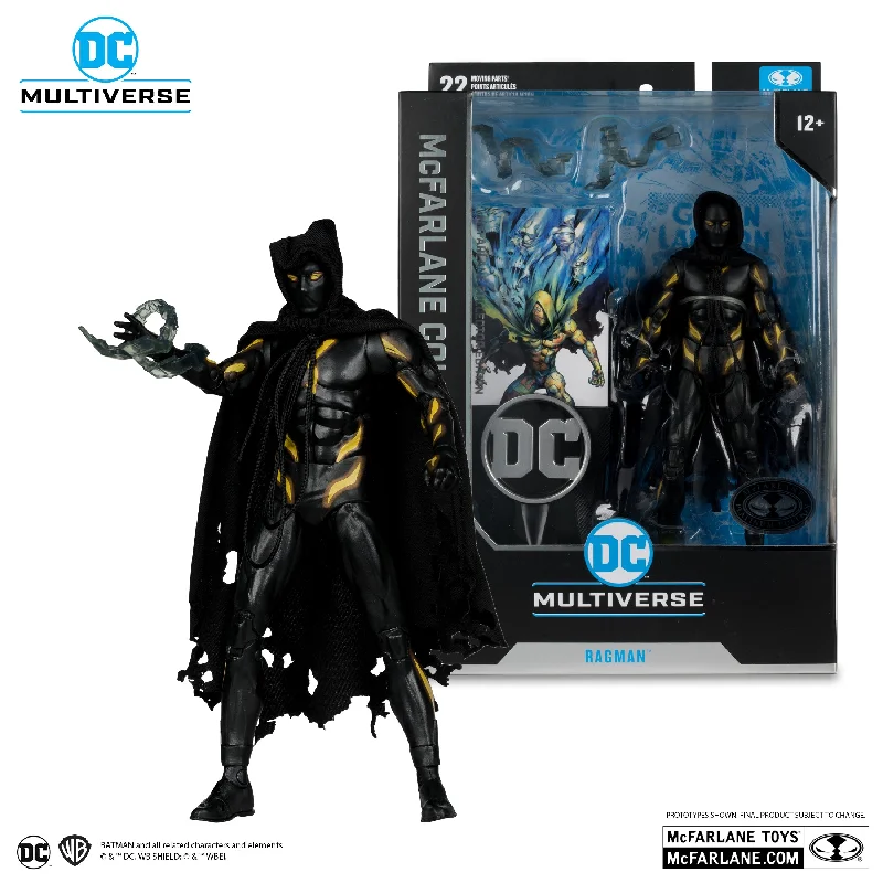 Harry Potter Harry Potter Action Figure with Hogwarts Robe and WandPLATINUM Ragman (Shadowpact) McFarlane Collector Edition 7" Inch Scale Action Figure - McFarlane Toys