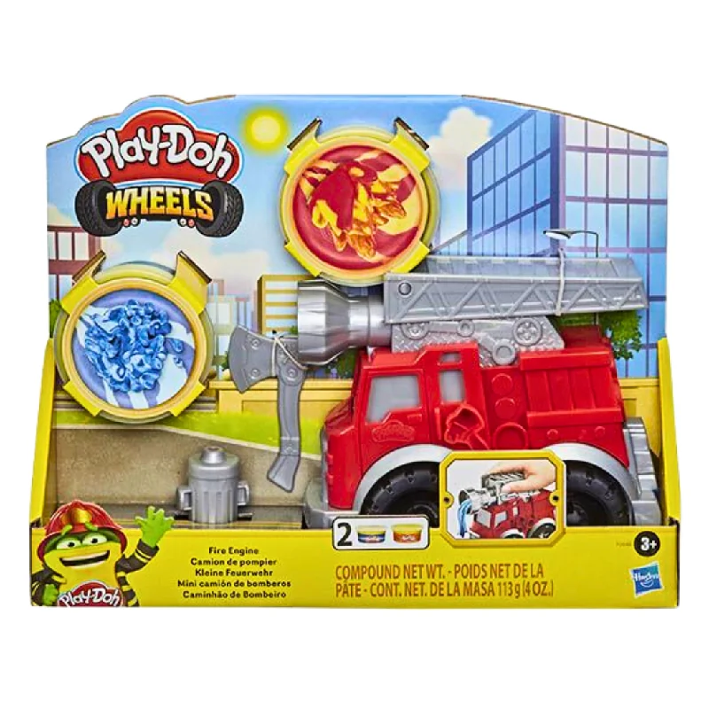 HO - Scale Model Railway Set with a Mountain - Themed Landscape and TunnelPlay Doh-Fire Engineve