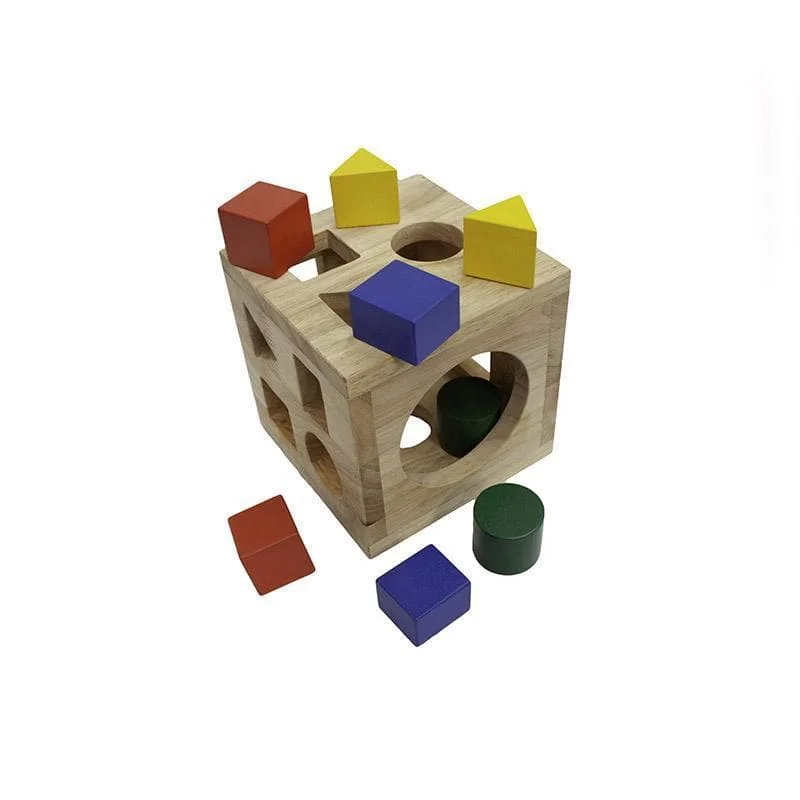 Eco - Friendly Wooden Building Blocks Set with Magnetic Connectors for Creative ConstructionWooden Post Box