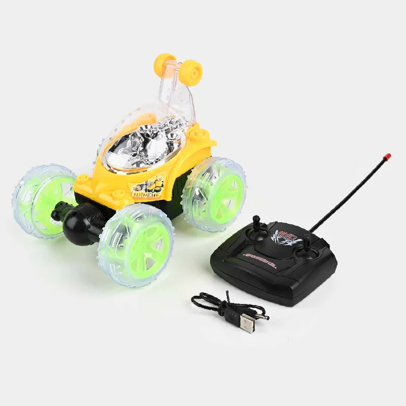 RC Monster Truck with Large - Scale Tires and a High - Torque Motor for Extreme ManeuversCharacter Remote Control 360 Stunt Car