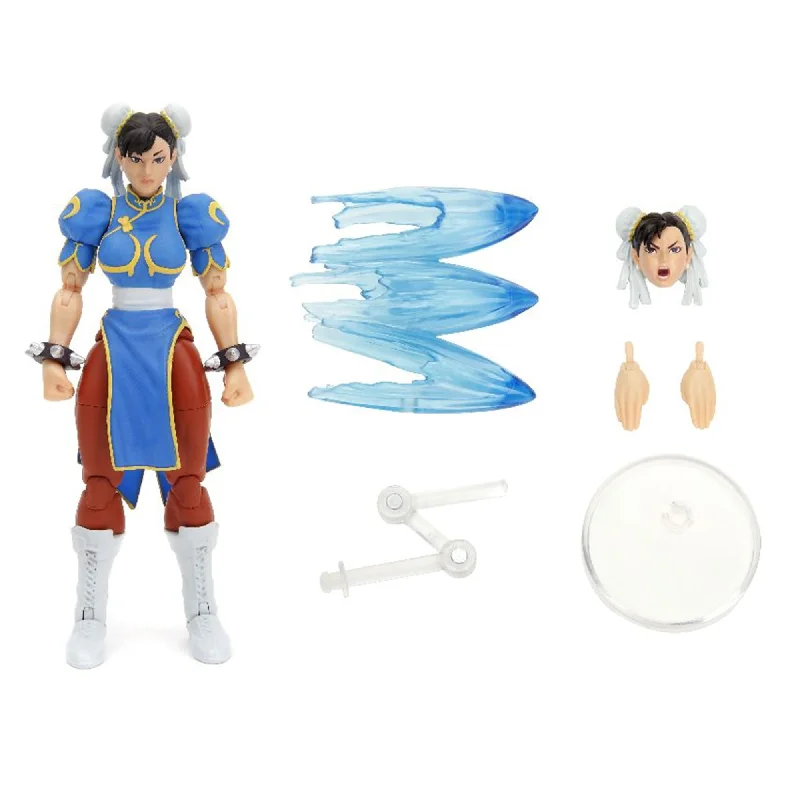 DC Super Hero Girls Wonder Woman Action Figure with Lasso of Truth and ShieldStreet Fighter II 6 Inch Action Figure | Chun Li