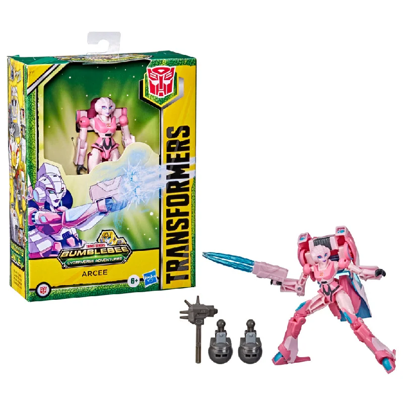 Stranger Things Eleven Action Figure with Psychic - Energy Effect and Demogorgon TargetTransformers Cyberverse Adventures Arcee