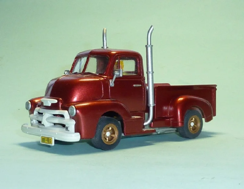 DIY Solid Wood Airplane Models Toys for Aviation Hobbyists1954 Chevrolet COE Pickup (TRU-402)