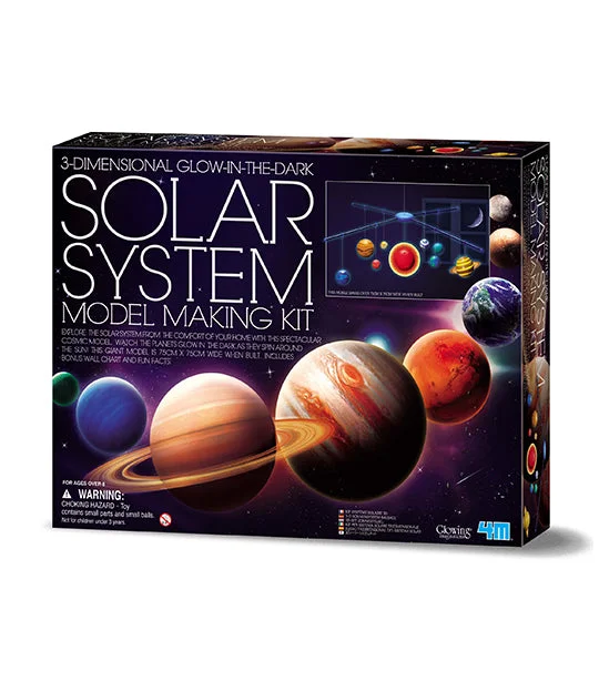 Hand - Painted Wooden Educational Toys in a Historical and Cultural Theme3D Solar System Model Making Kit