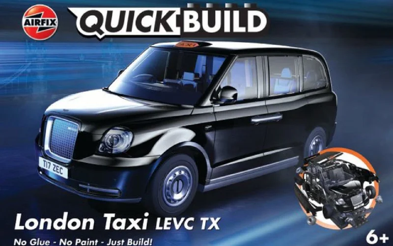 Battery - Operated Toddler Ride - On Electric Car in Pink with Music and LightsAirfix J6051 Quickbuild London Taxi LEVC TX