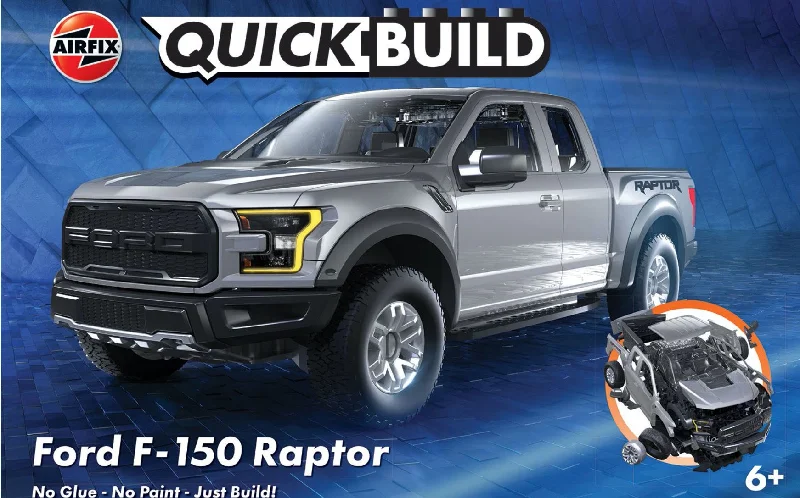 HO - Scale Model Railway Set with a Mountain - Themed Landscape and TunnelAirfix J6053  Ford F-150 Raptor Grey QUICK BUILD