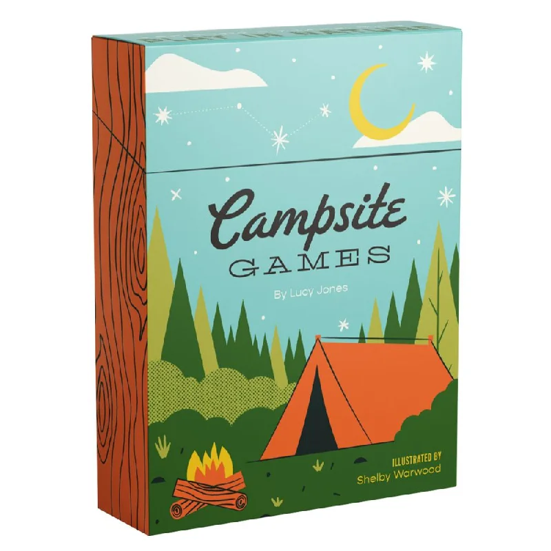 Eco - Conscious Solid Wood Educational Toys with a Social - Skills Development GameCampsite Games Card Deck