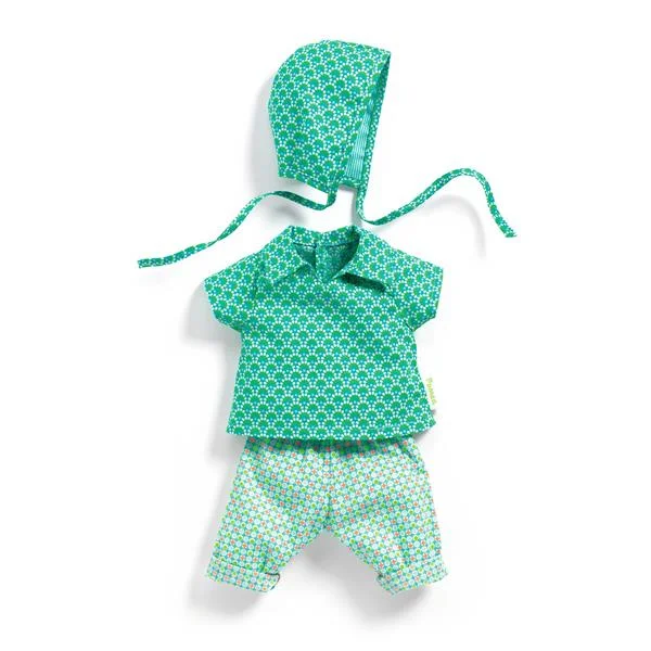 Dolls with a Weighted Body for a Soothing Effect and Comfort - Oriented AccessoriesDjeco Pomea petit pan Zazen clothing