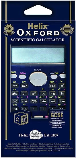 Solid Wood Educational Toys with a Science Experiment Theme for Young LearnersHelix RC2072 Oxford Scientific Calculator