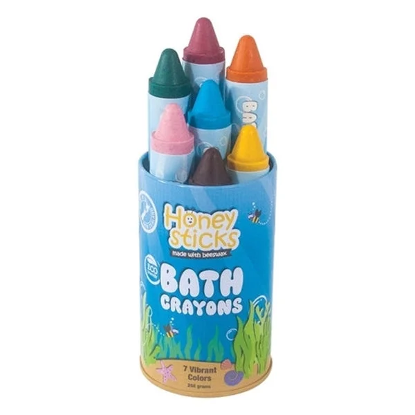 Natural Wood Early Learning Educational Toys for Toddlers' Cognitive DevelopmentHoney Sticks - Bath Crayons