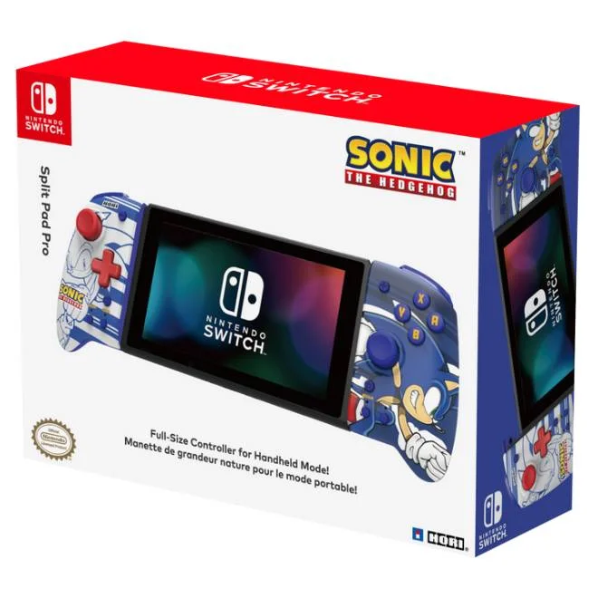 Video Games Toy Puzzle Boxes with Clues from Mysterious Escape - Room - Style GamesHori - Split Pad Pro - Sonic The Hedgehog - Nintendo Switch