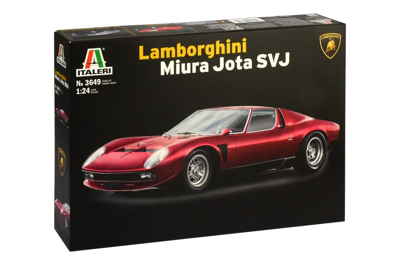 HO - Scale Model Railway Set with a Mountain - Themed Landscape and TunnelItaleri 3649 1:24 Lamborghini Miura Jota SVJ