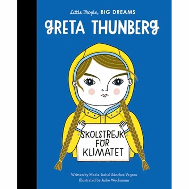 Hand - Painted Wooden Educational Toys in a Historical and Cultural ThemeLittle People Big Dreams: Greta Thunberg