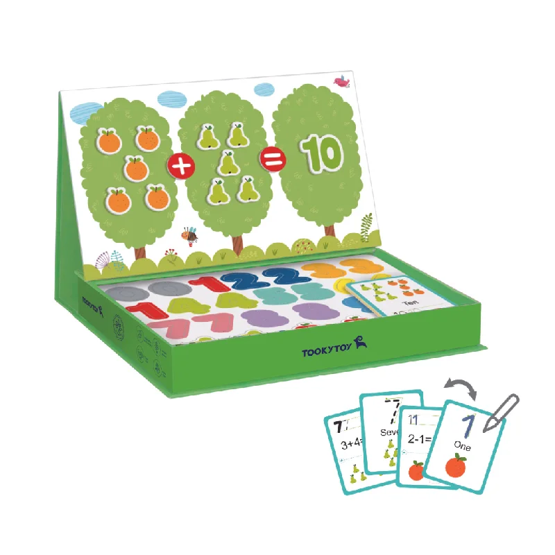 Eco - Conscious Solid Wood Educational Toys with a Social - Skills Development GameMagnetic Box - Math Puzzle Game