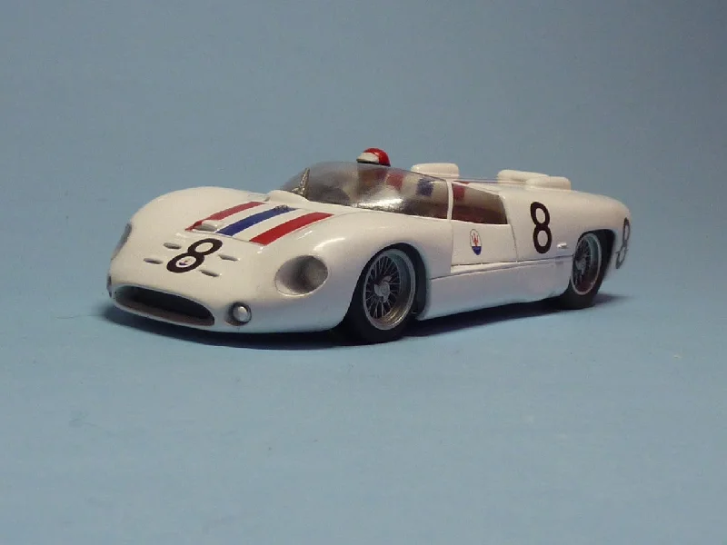 Eco - Conscious Solid Wood Circus Tent Models Toys for Entertaining PlayMaserati Tipo 65, 1965 Le Mans (GT-441)