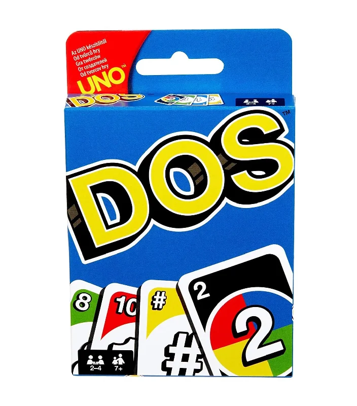 Eco - Conscious Solid Wood Educational Toys with a Social - Skills Development GameUNO™ DOS Cards