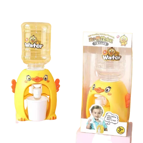 Sustainable Wooden Educational Toys with a Storytelling and Role - Playing SetMiniature Cute Water Dispenser Pretend Play Children