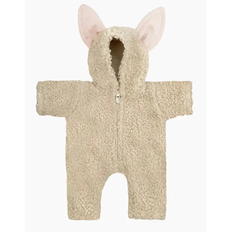 Dolls for Pet Lovers with Adorable Pet - Themed AccessoriesMinikane babies bunny jumpsuit in beige