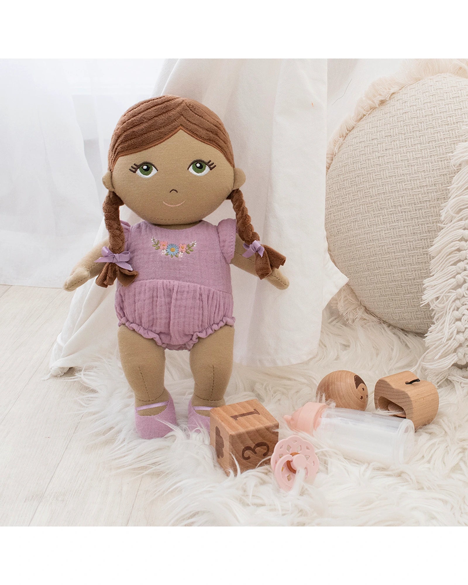 Dolls with a Weighted Body for a Soothing Effect and Comfort - Oriented AccessoriesMy First Doll Mila