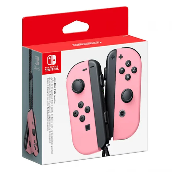 Educational Video Games Toy Coding Kits for Young Gamers Learning ProgrammingNintendo Switch - Joy-Con Pair (Pastel Pink)