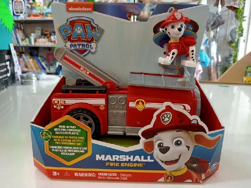 Eco - Friendly Wooden Educational Toys with a Gardening and Plant - Growing KitPaw Patrol Marshall Fire Engine